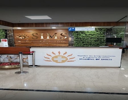 SIMS Hospital, Vadapalani, Chennai Next to Vadapalani Metro Station, No.1, Jawaharlal Nehru Salai (100 Feet Road), Vadapalani Chennai – 600 026, Tamil Nadu, India