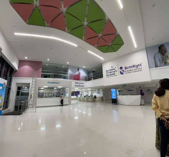Rainbow Children's Hospital & BirthRight, Health City, Visakhapatnam, Lobby