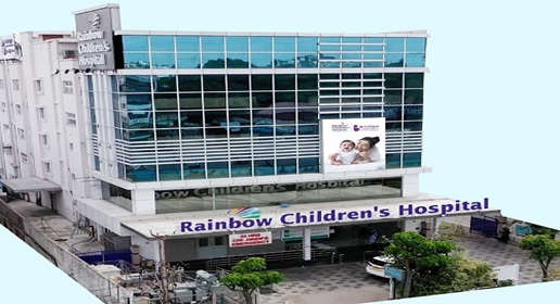 Rainbow Children's Hospital & BirthRight, LB Nagar, Hyderabad,Plot No 73/C and 73/D, Saraswathi Nagar Colony, Mansoorabad Village, LB Nagar.