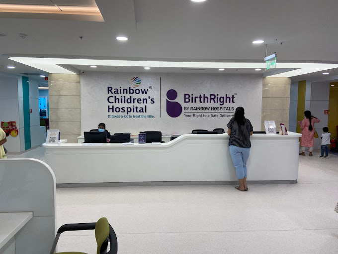 Rainbow Children's Hospital & BirthRight, Financial District, Hyderabad, Recaption