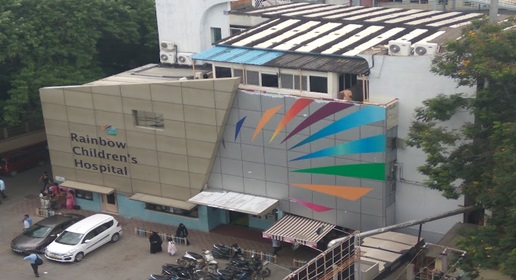 Rainbow Children's Hospital & BirthRight, Banjara Hills, Hyderabad,Road No. 2, Near Hotel Park Hyatt, Banjara Hills, Hyderabad, Telangana 500034