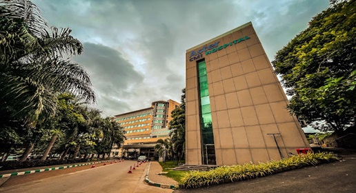 Aster CMI Hospital, Bengaluru, Buliding