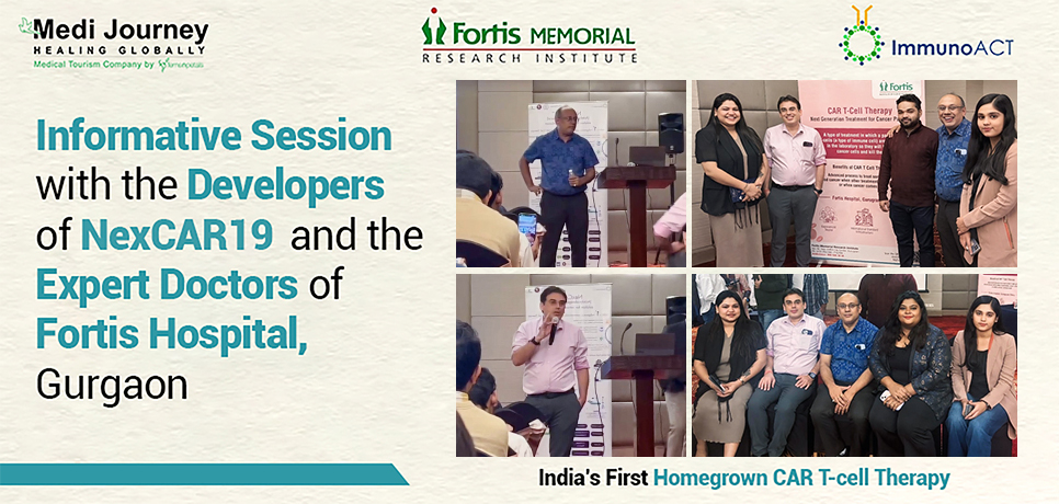 Insights on CAR T-Cell Therapy: Informative Session with the Experts at Fortis Hospital, Gurgaon